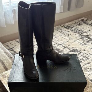 Polo by Ralph Lauren Black Heeled Boots